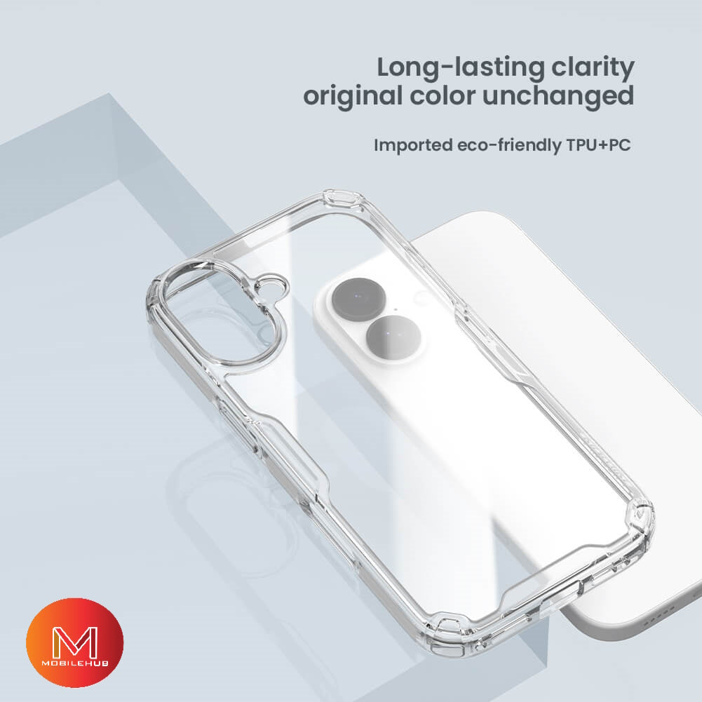 iPhone 17 / 17 Pro / 17 Pro Max / 17 Air Nillkin Nature TPU Case (Clear / Smoke Grey)
