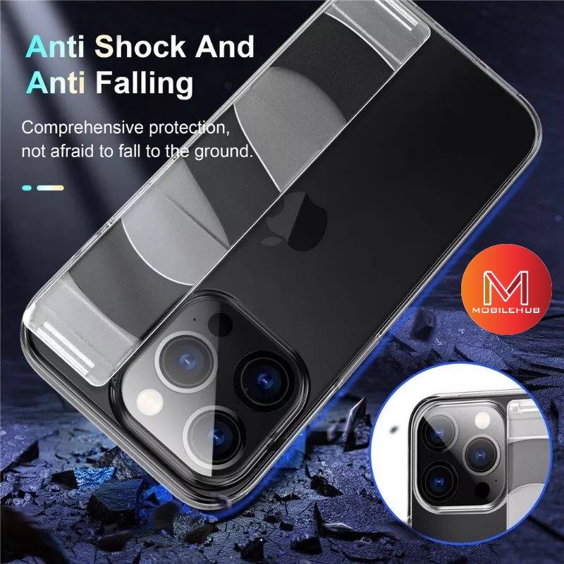 iPhone 16 / 16 Plus / 16 Pro / 16 Pro Max Shockproof Grip Case with Wrist Strap