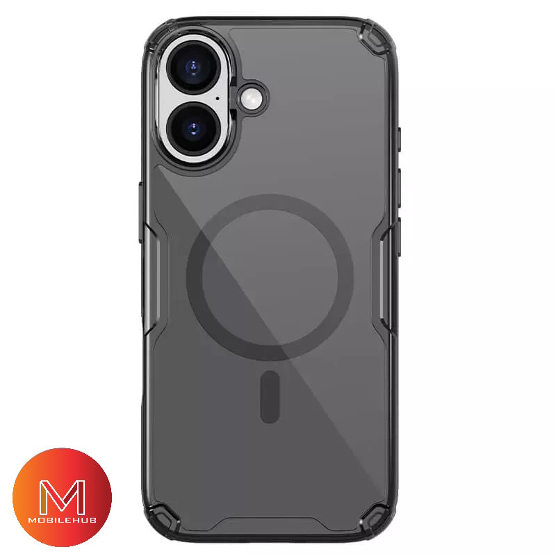 iPhone 17 / 17 Pro / 17 Pro Max / 17 Air Nillkin Nature TPU Pro Magnetic Case (Smoke Grey & Clear)