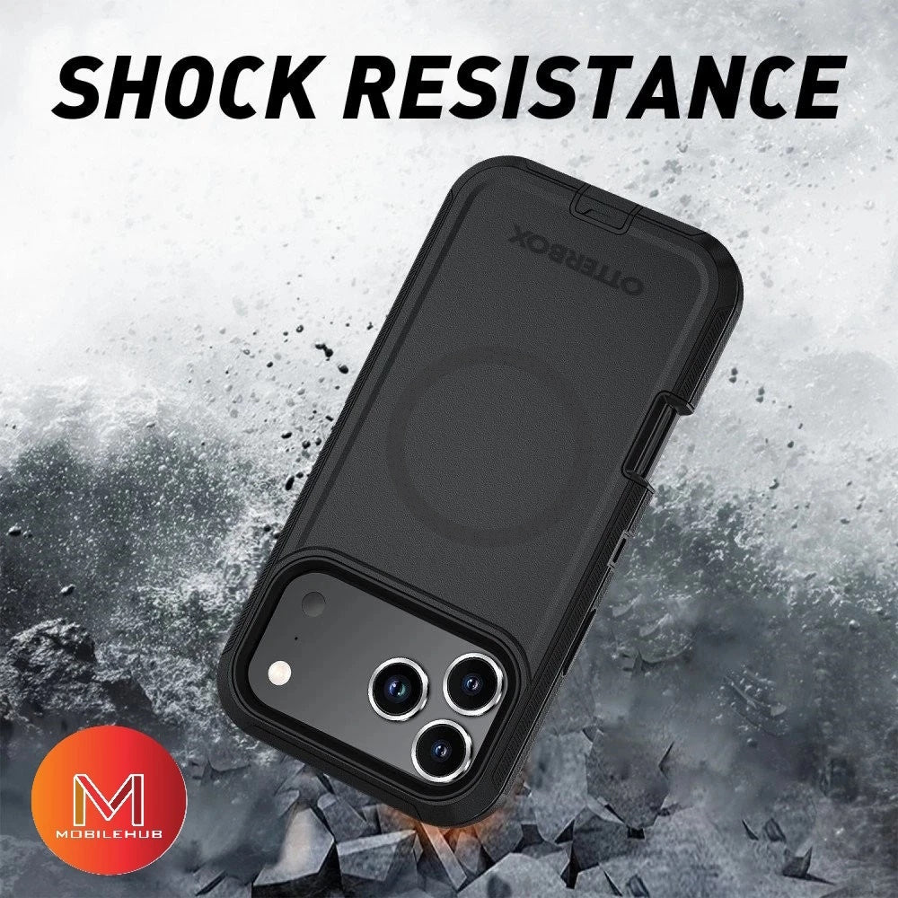 iPhone 17 Pro / 17 Pro Max Otterbox Defender Shockproof Magnetic case (Black)