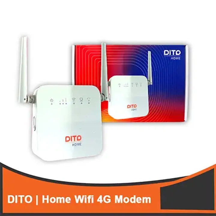 DITO SIM HOME WOWFI Internet Modem with 30 Days FREE 70 GB Date Starter Kit