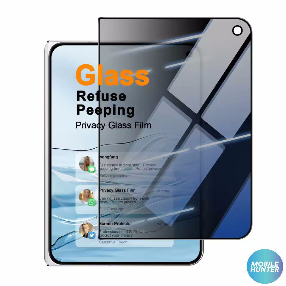 iPhone 18 Duo Privacy Tempered Glass Screen Protector (Black) iPhone Duo