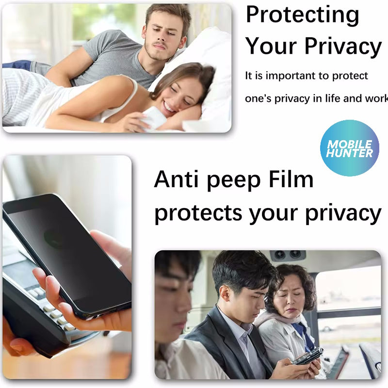 iPhone 18 Duo Privacy Tempered Glass Screen Protector (Black) iPhone Duo