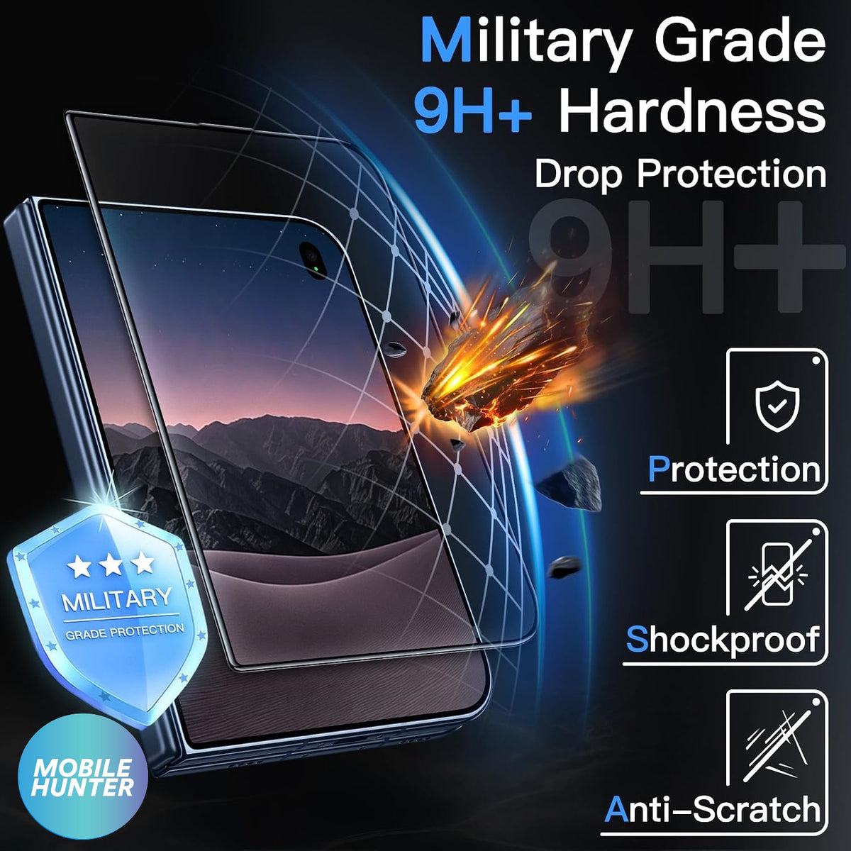 iPhone Duo Premium Full Screen Tempered Glass (Clear) iPhone 18 Duo