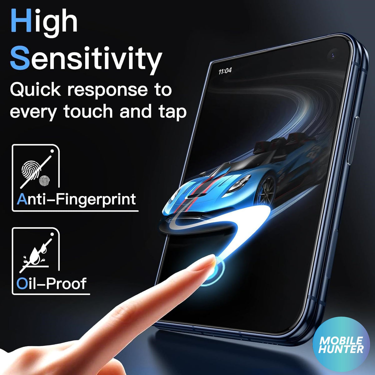 iPhone Duo Premium Full Screen Tempered Glass (Clear) iPhone 18 Duo