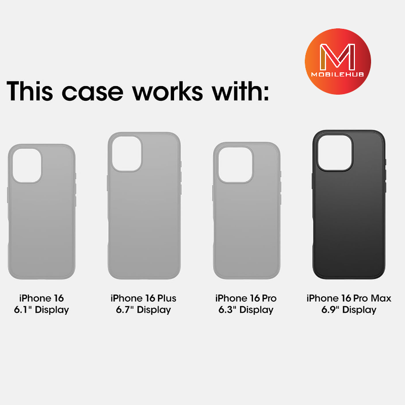 iPhone 16 / 16 Pro / 16 Pro Max /16 Plus Otterbox Defender Magsafe Shockproof Case with Belt Clip & Holsder