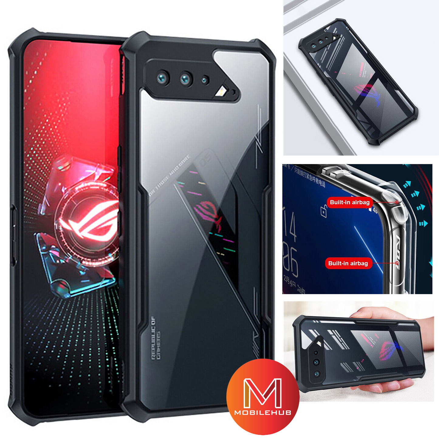 Asus Rog 5 Xundd Beetle Armor Shockproof Case