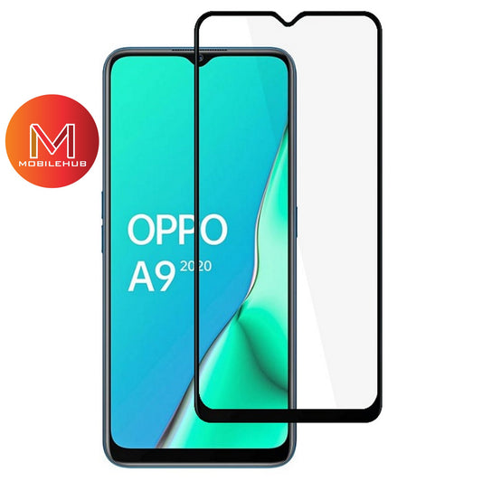 Oppo A9 2020 XUNDD Axe 5D Screen Protector Full Screen Tempered Glass (Black)