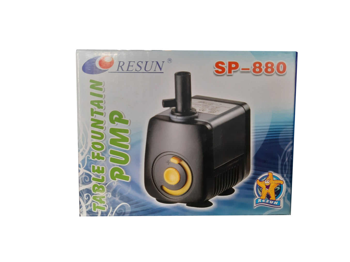 Resun Table Fountain Submersible Water Pump SP- 880 5 Watts Also for Aquarium And Small Ponds, etc