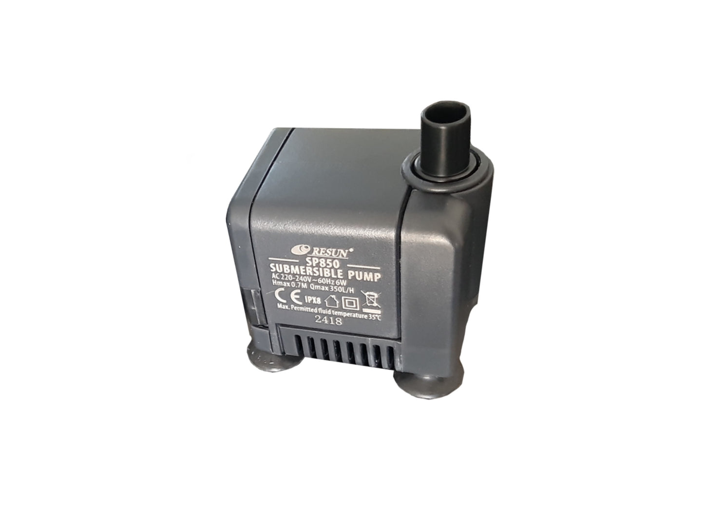 Resun Table Fountain Submersible Water Pump SP- 850 6 Watts Also for Aquarium And Small Ponds, etc