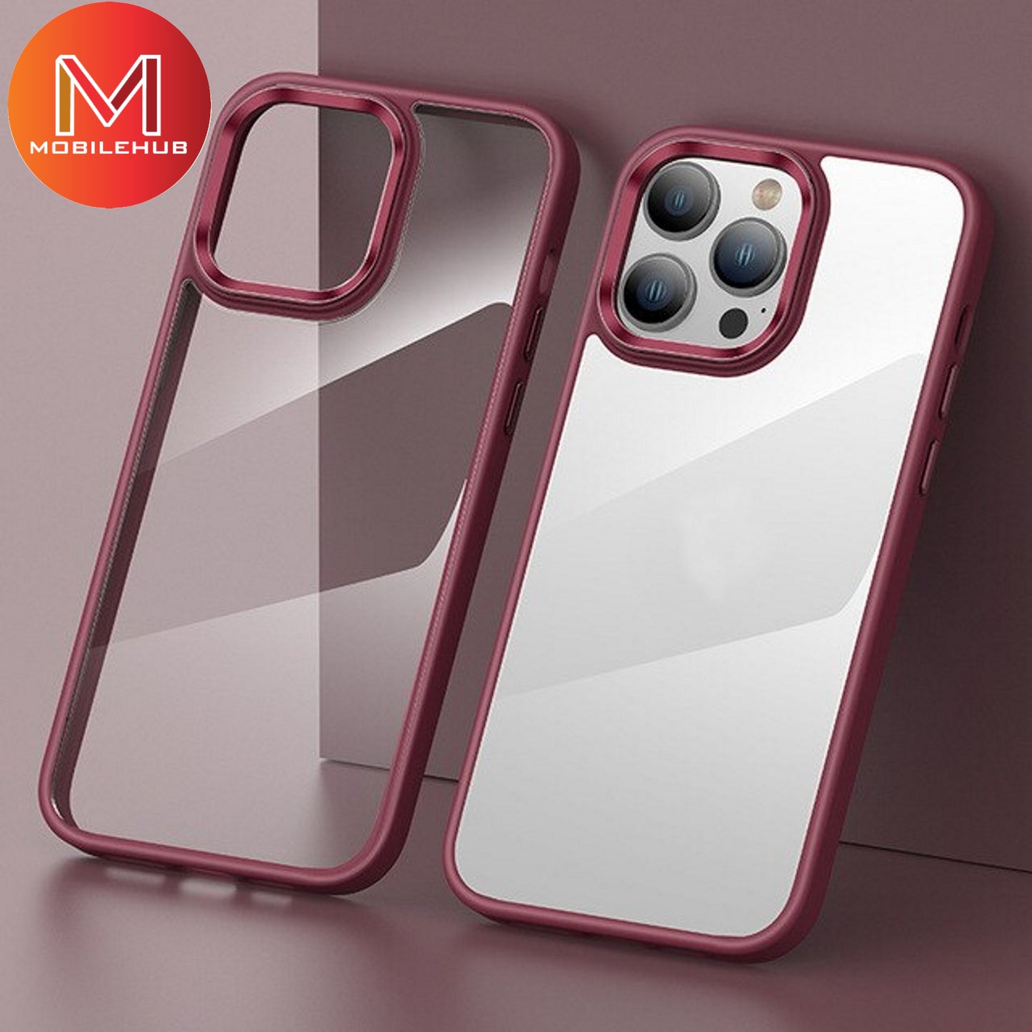 iPhone 13 / 13 Pro /13 Pro Max / 14 / 14 Pro / 14 Pro Max Ultra Clear Bumper Shockproof Case (Copy)