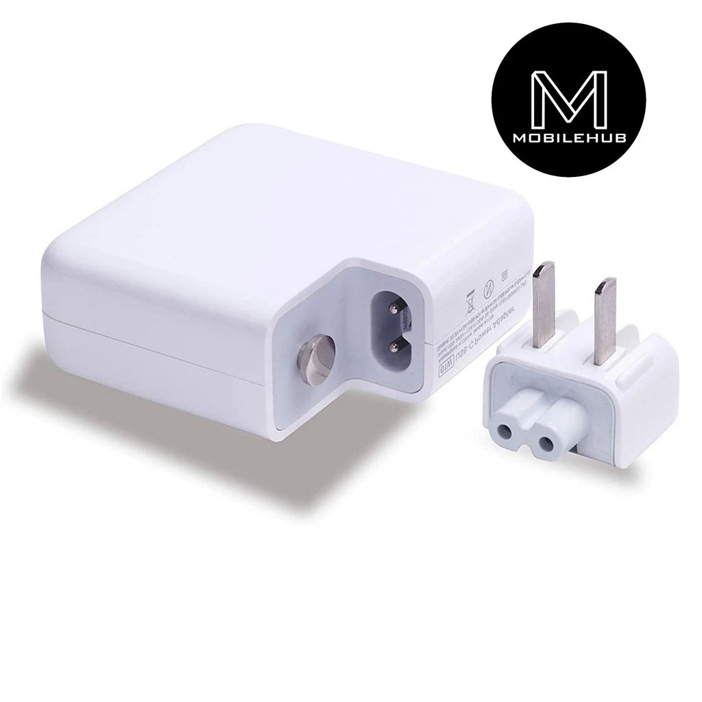 MacBook Air / MacBook Pro 30W USB-C Charger Power Adapter with Type-C Charging Cable (White)
