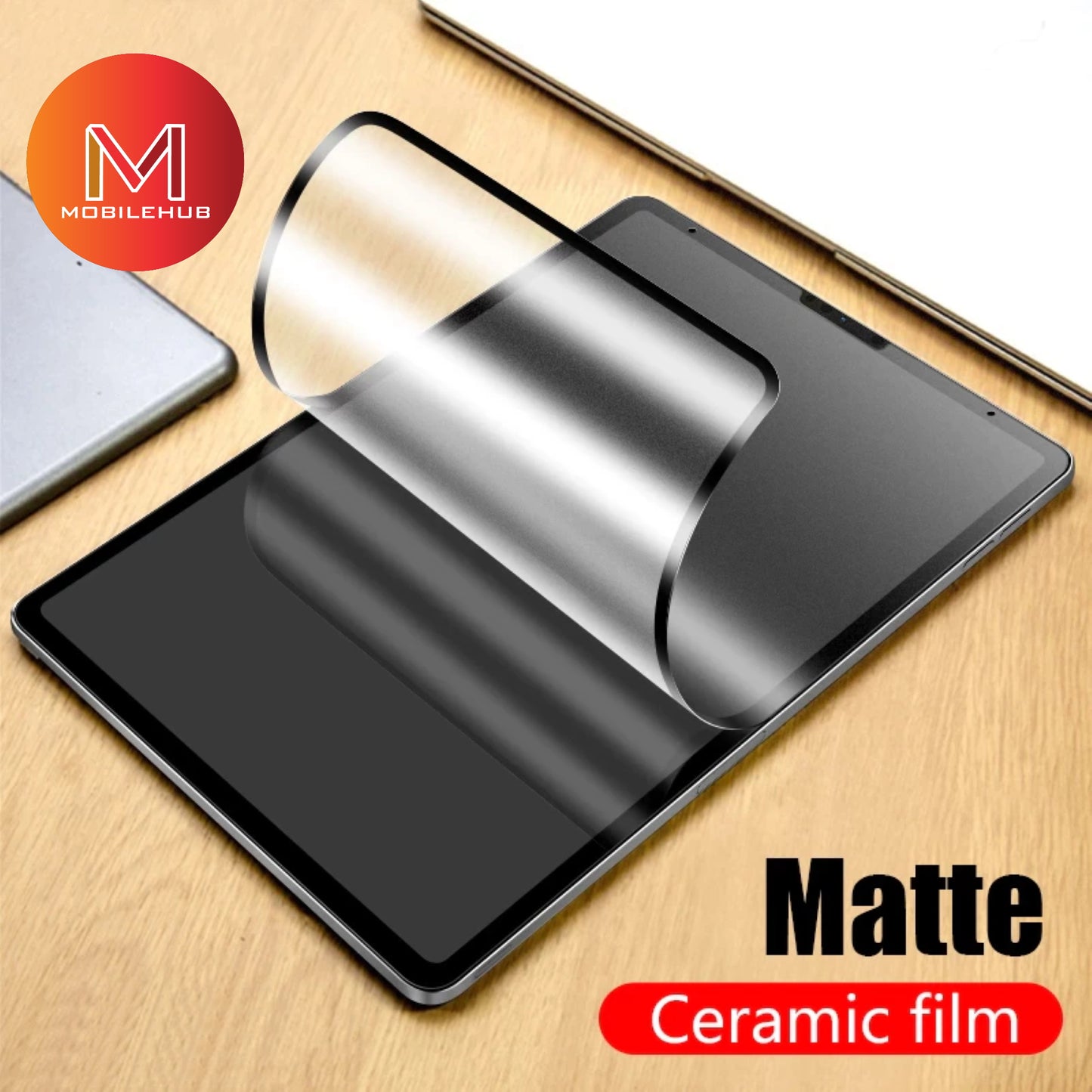 iPad Pro 11" 2021 Matte Ceramic Full Screen Protector Film (Black)