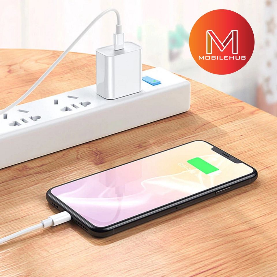 iPhone / iPad 20w Fast Charger with USB-C to Lightning Cable