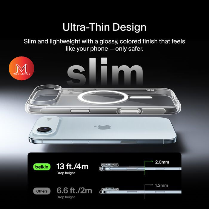 iPhone 17 / 17 Pro / 17 Pro Max / 17 Air Belkin Magnetic Clear Case