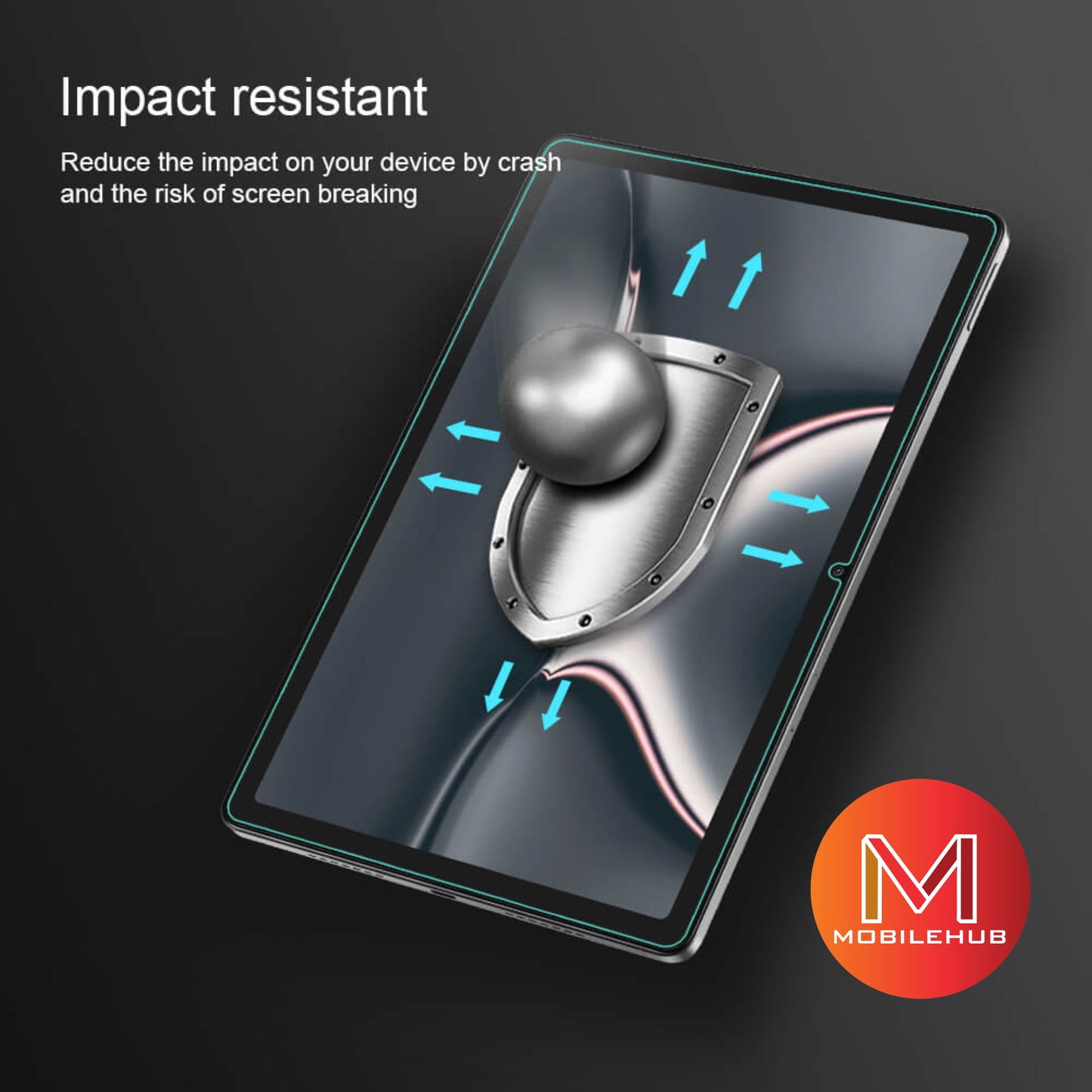 Realme Pad (10.4) Tempered Glass XUNDD AXE Screen Protector (Clear)