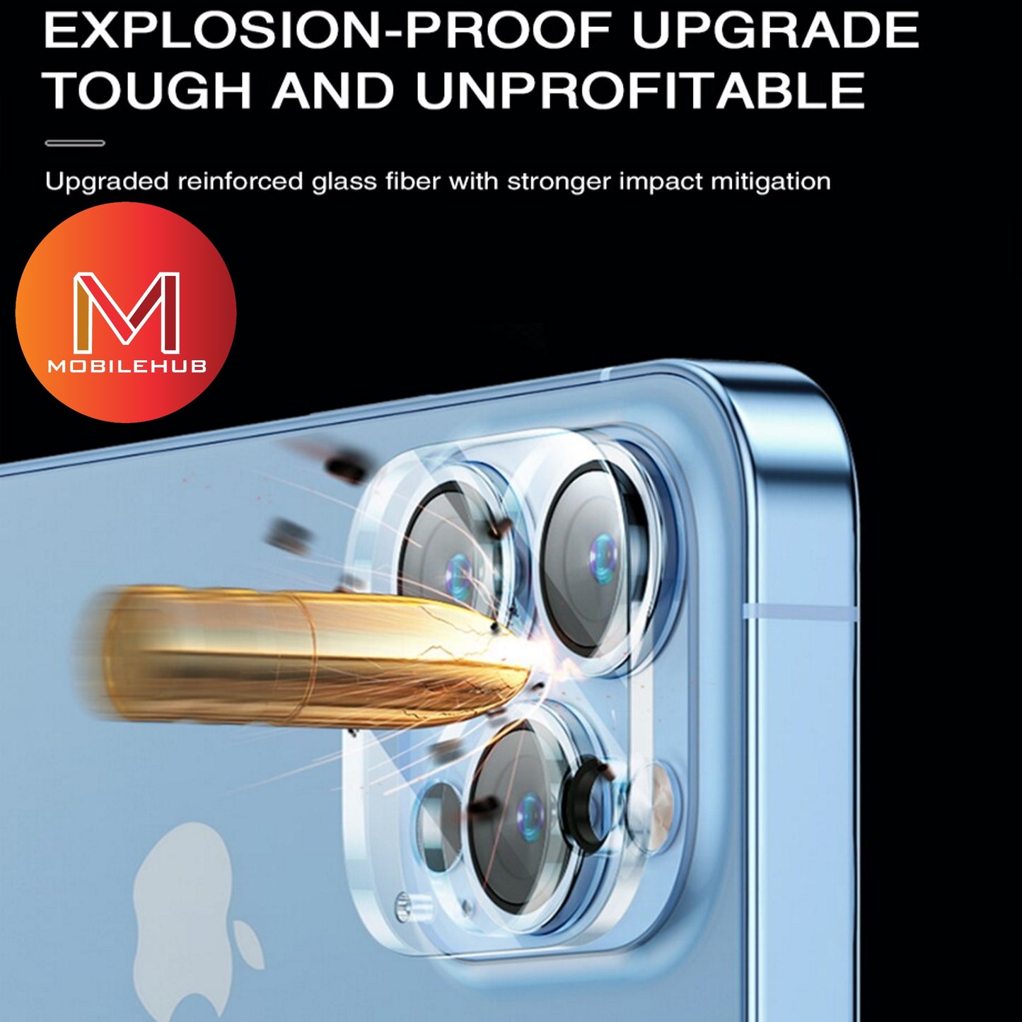 iPhone 13 / 13 Pro / 13 Pro Max / 14 / 14 Pro / 14 Plus /14 Pro Max Camera Lens Protector ( Clear )