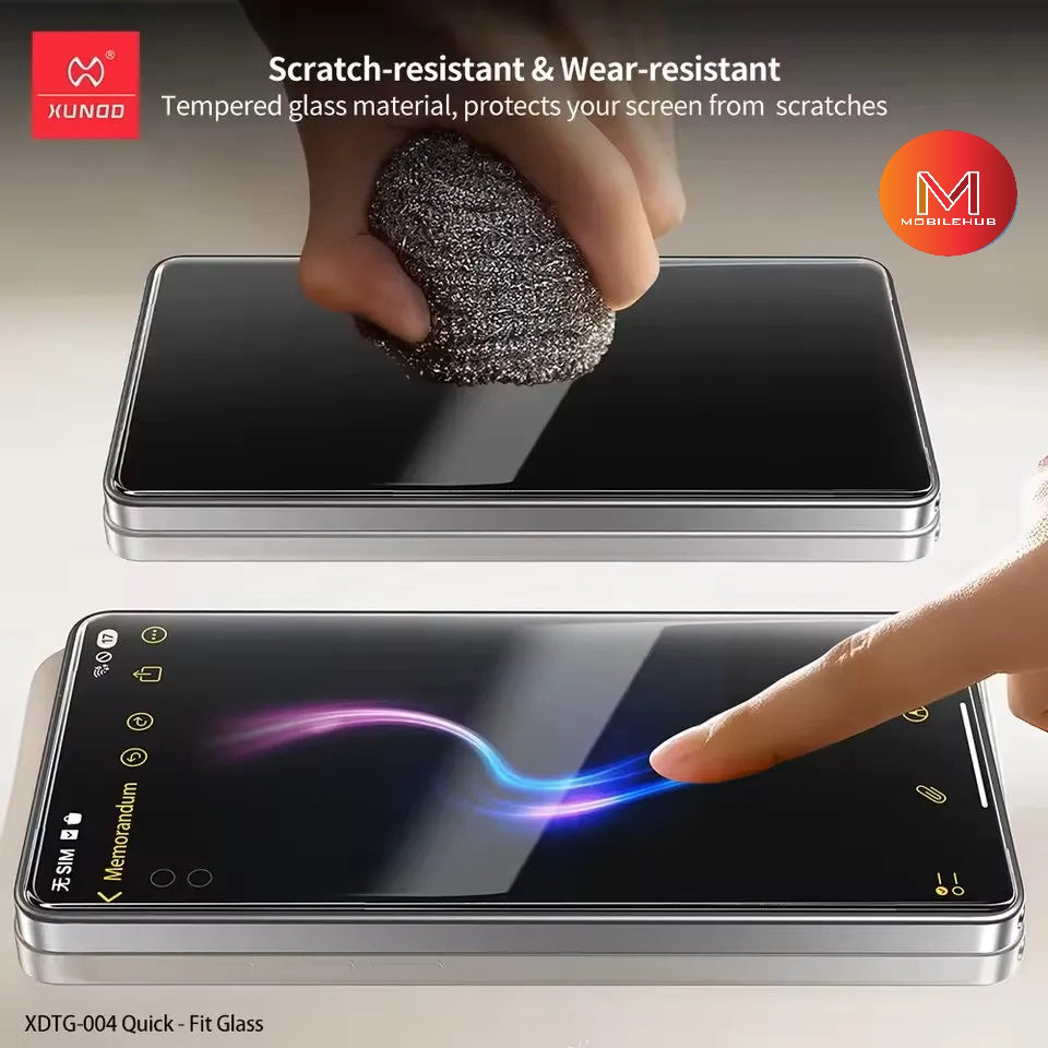 Samsung S26 / S26 + / S26 Ultra Xundd Axe HD Quick fit Tempered Glass Screen Protector with Guide