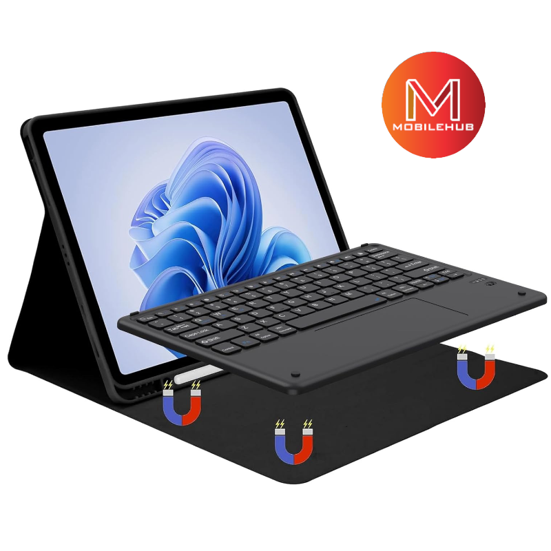 Xiaomi Redmi Pad Pro 12.1 Smart Cover Wireless Bluetooth Keyboard Case (Black)