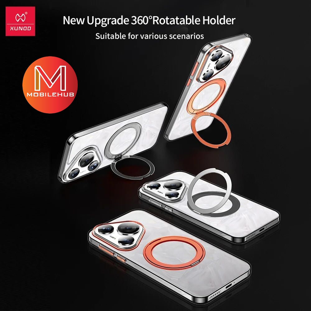 Huawei Pura 70 / Pura 70 Pro / Pura 70 Pro Plus / Pura 70 Ultra Original Xundd Zero Series Magsafe Case with Rotatable Holder Huawei Pura 70 Series