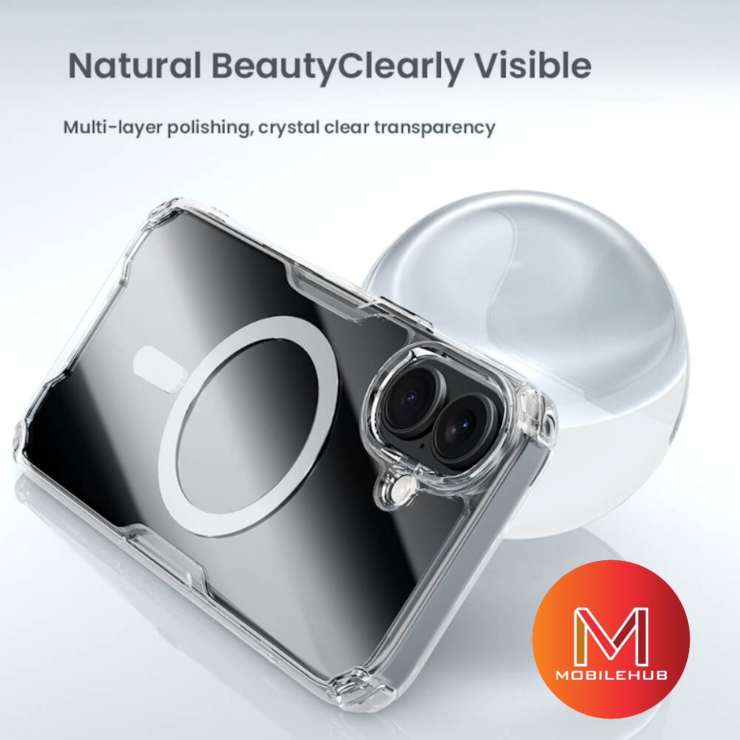 iPhone 16 / 16 Pro / 16 Pro Max / 16 Plus Nillkin Nature TPU Pro Magnetic Case (MagSafe)