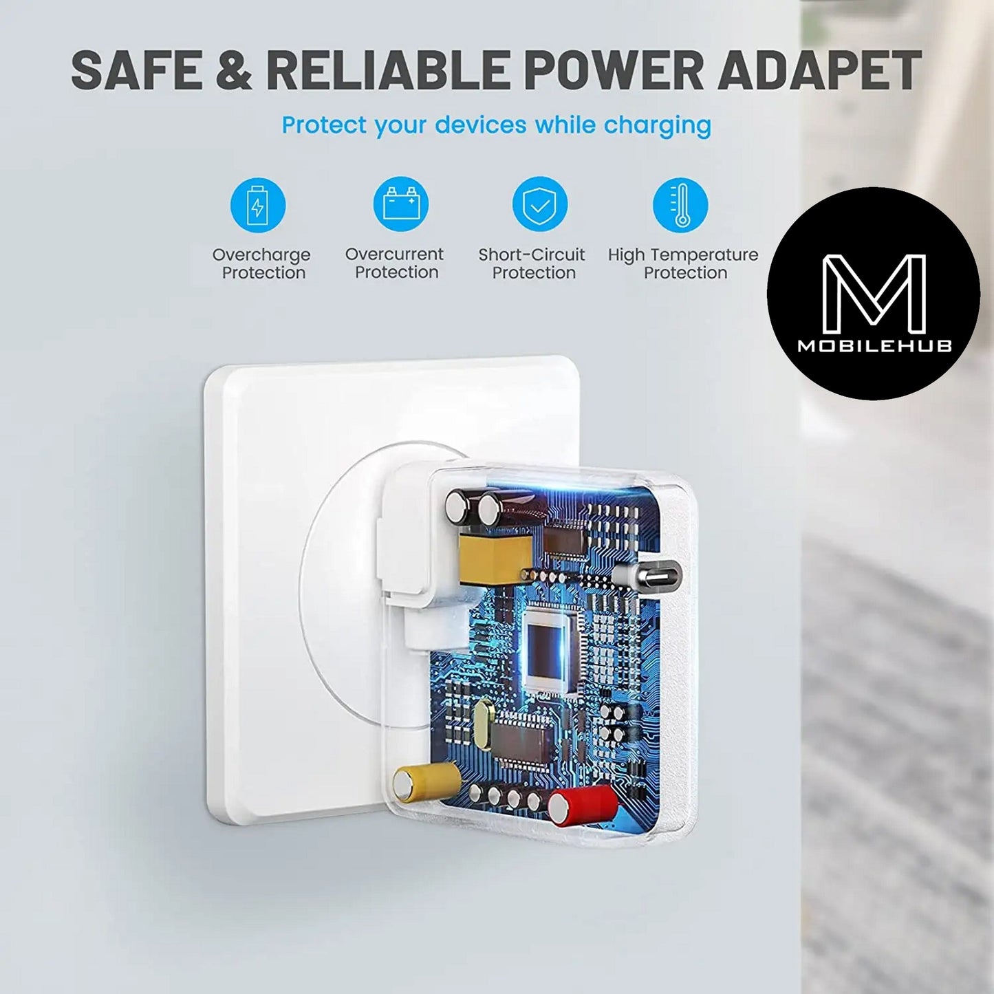 MacBook Air / MacBook Pro 61W USB-C Charger Adapter Type C Laptop Charger and USB-C Cable