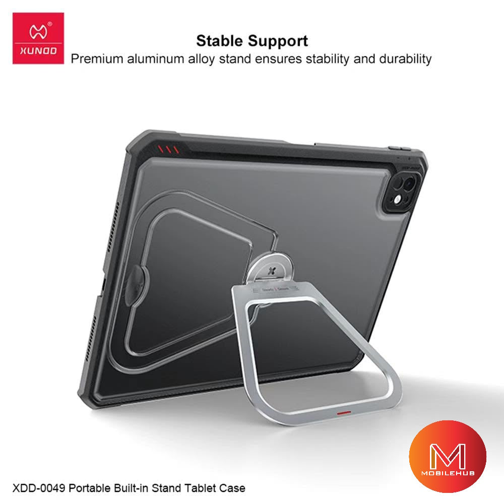 iPad Air 4 / 5  XUNDD Beetle 360 Rotating Stand Shockproof Case (Black) iPad Air 6 / iPad Air 11'
