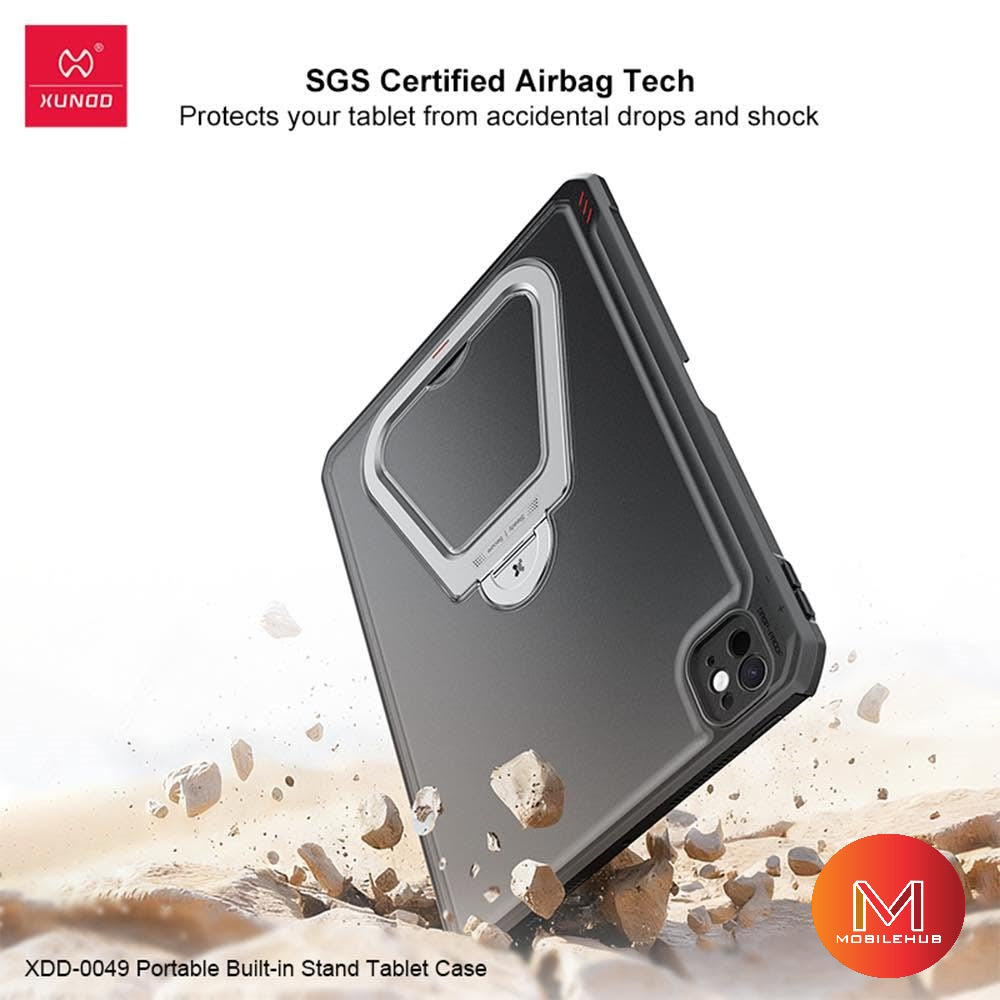 iPad Air 4 / 5  XUNDD Beetle 360 Rotating Stand Shockproof Case (Black) iPad Air 6 / iPad Air 11'