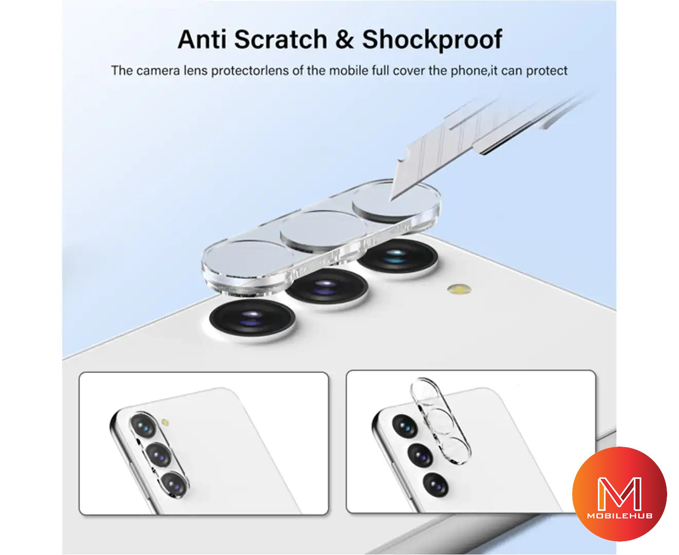 Samsung S23/ S23 Plus / S23 Ultra Clear Camera Lens Protector Samsung S23 Series