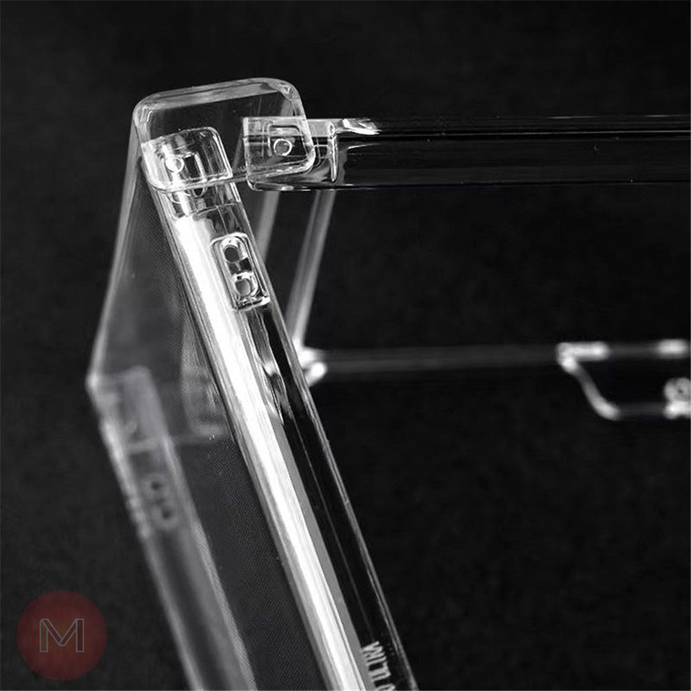Samsung Z Flip 7 German Import Ultra Clear TPU Shockproof Case with Hinge Protection