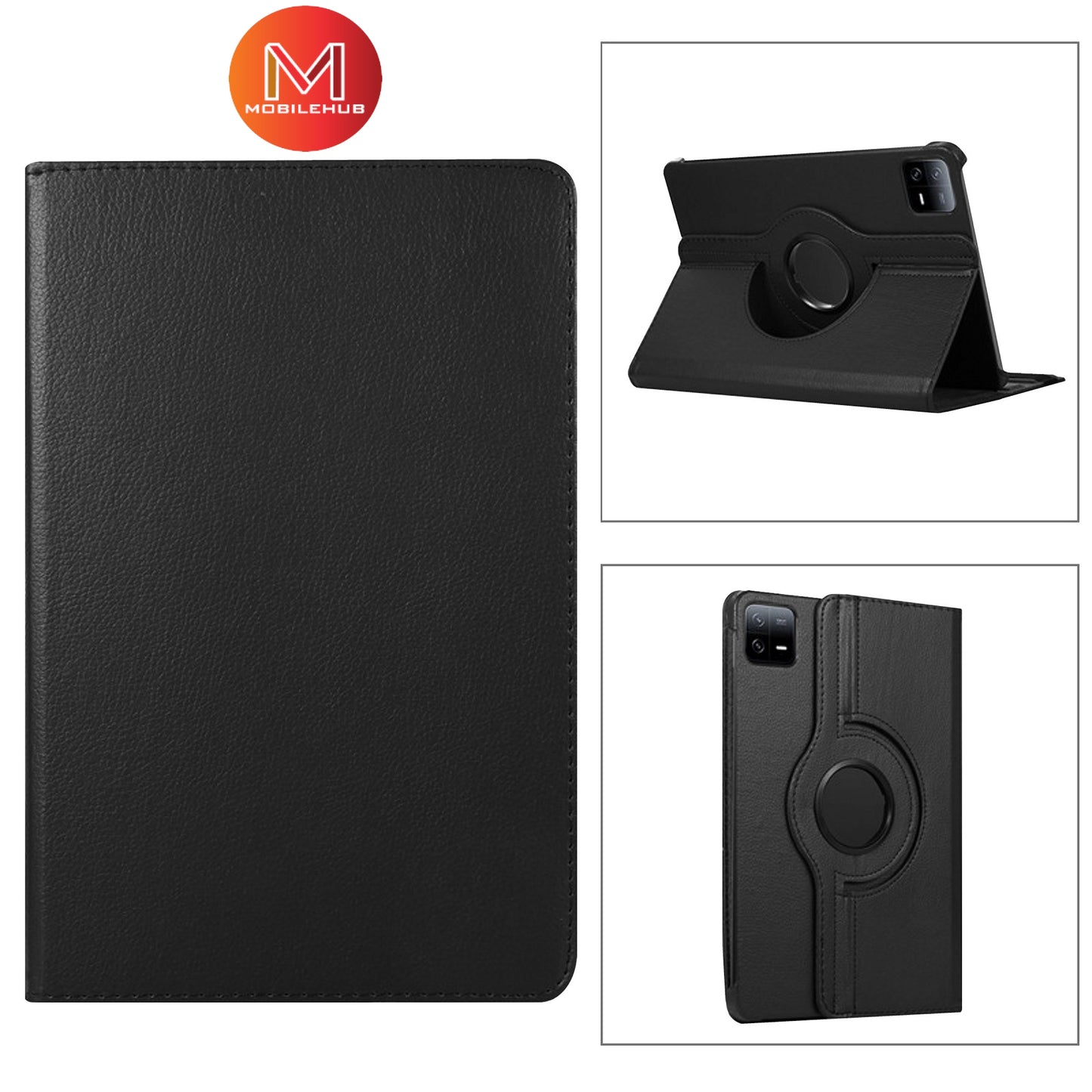 Xiaomi Pad 6 / Pad 6 Pro Leather Cover Case 360 Rotate Mi Pad 6 Pro Mipad6 Pro