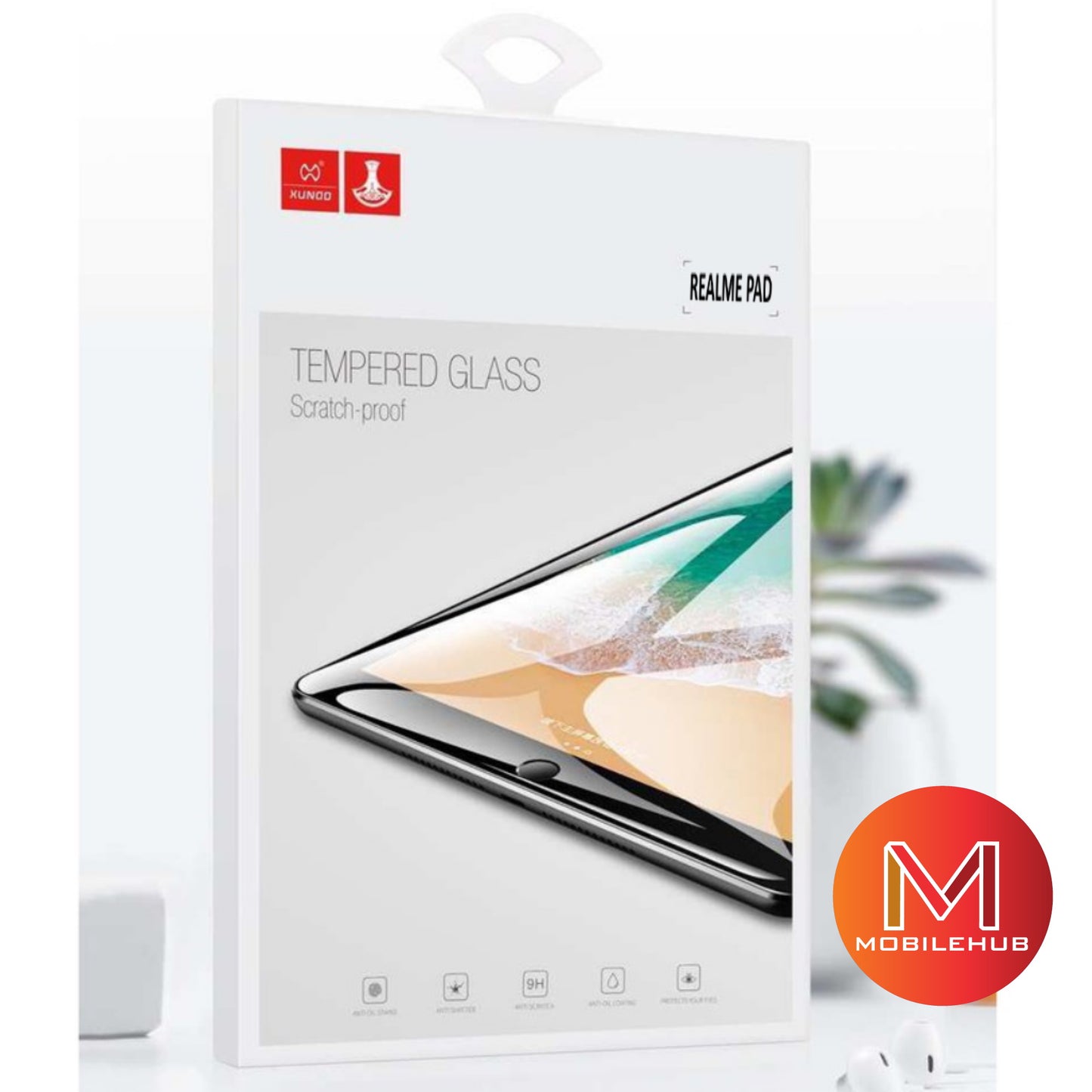 Realme Pad (10.4) Tempered Glass XUNDD AXE Screen Protector (Clear)