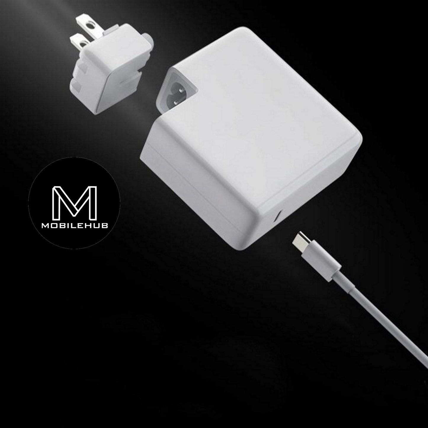 MacBook Air / MacBook Pro 61W USB-C Charger Adapter Type C Laptop Charger and USB-C Cable