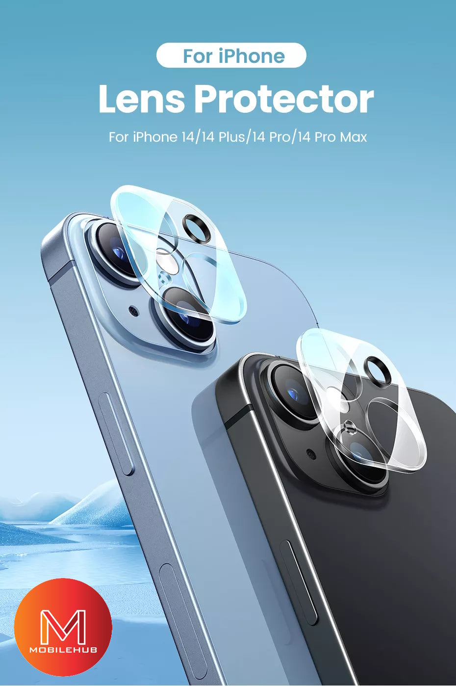 iPhone 15 / 15 Pro / 15 Pro Max / 15 Plus Clear Camera Lens Protector iPhone 15 Series