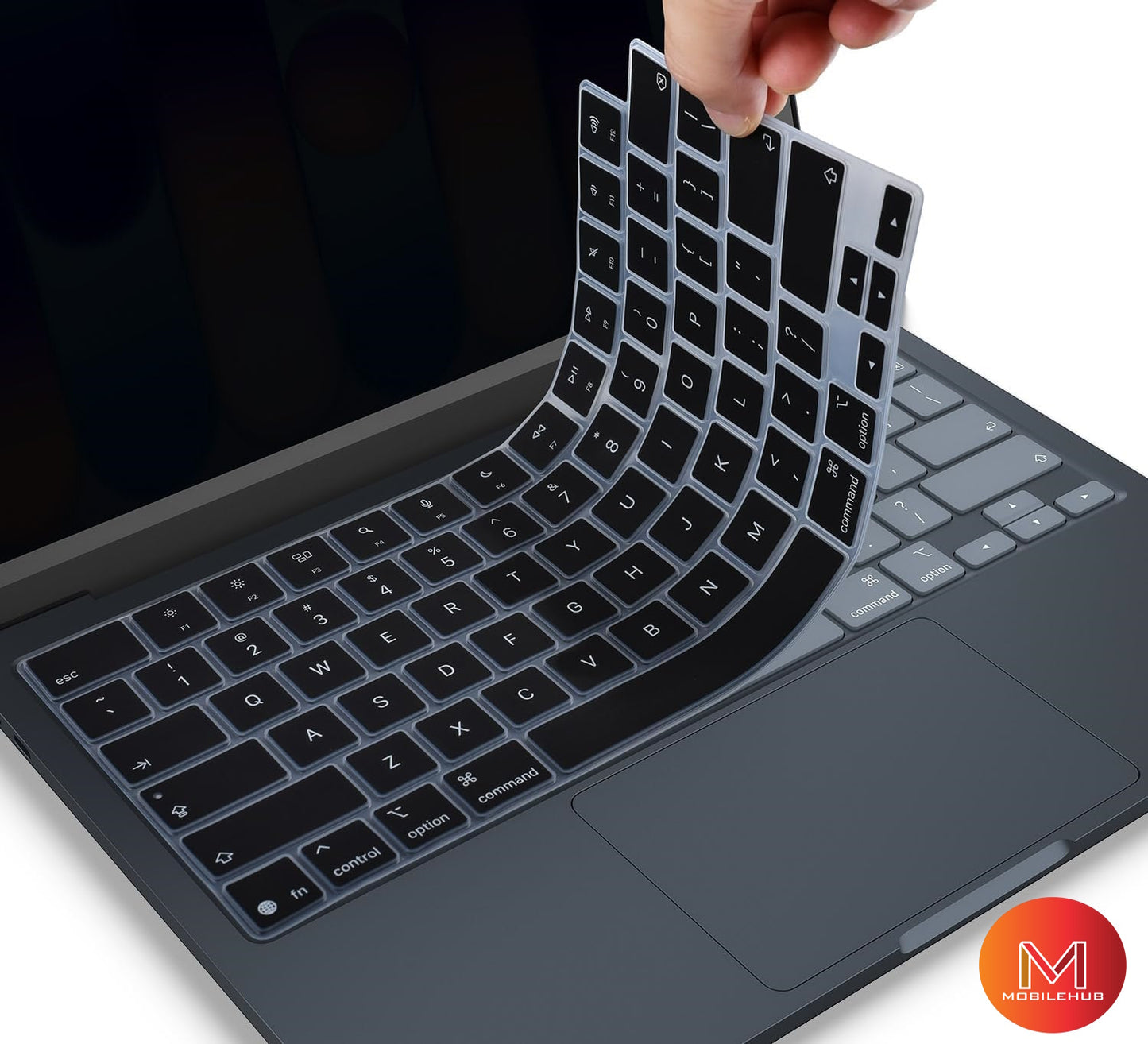 Macbook Neo 13"(A18) A3404 Keyboard Cover Skin Premium Ultra Thin Keyboard Cover Protector (Black)