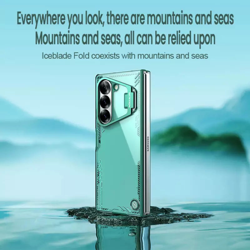 Samsung ZFold 7 Nillkin Ultra Premium ICEBLADE Shockproof Case with KickStand