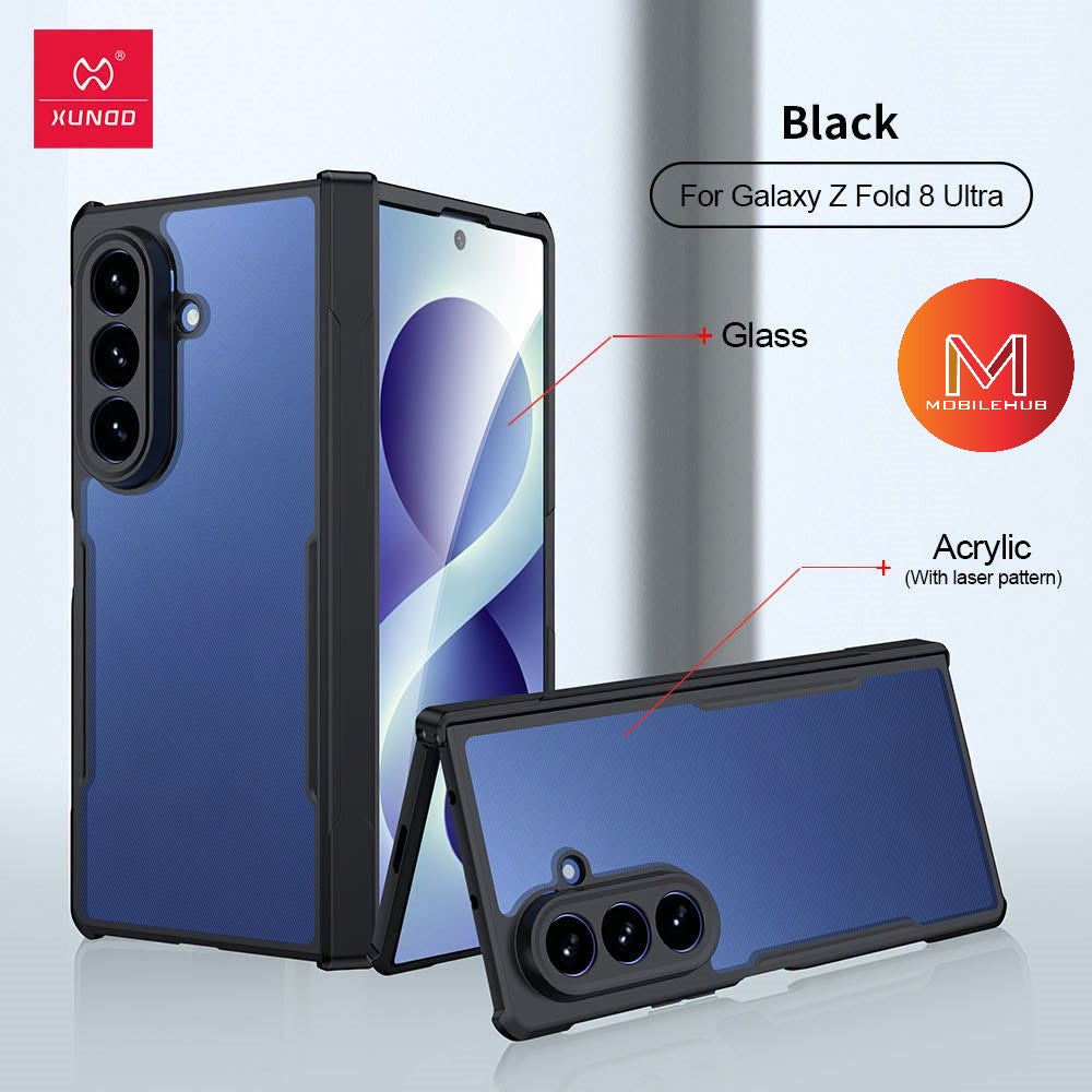 Samsung Z Fold 8 / Z Fold 8 Ultra XUNDD Beetle Armor Shockproof Case (Black)