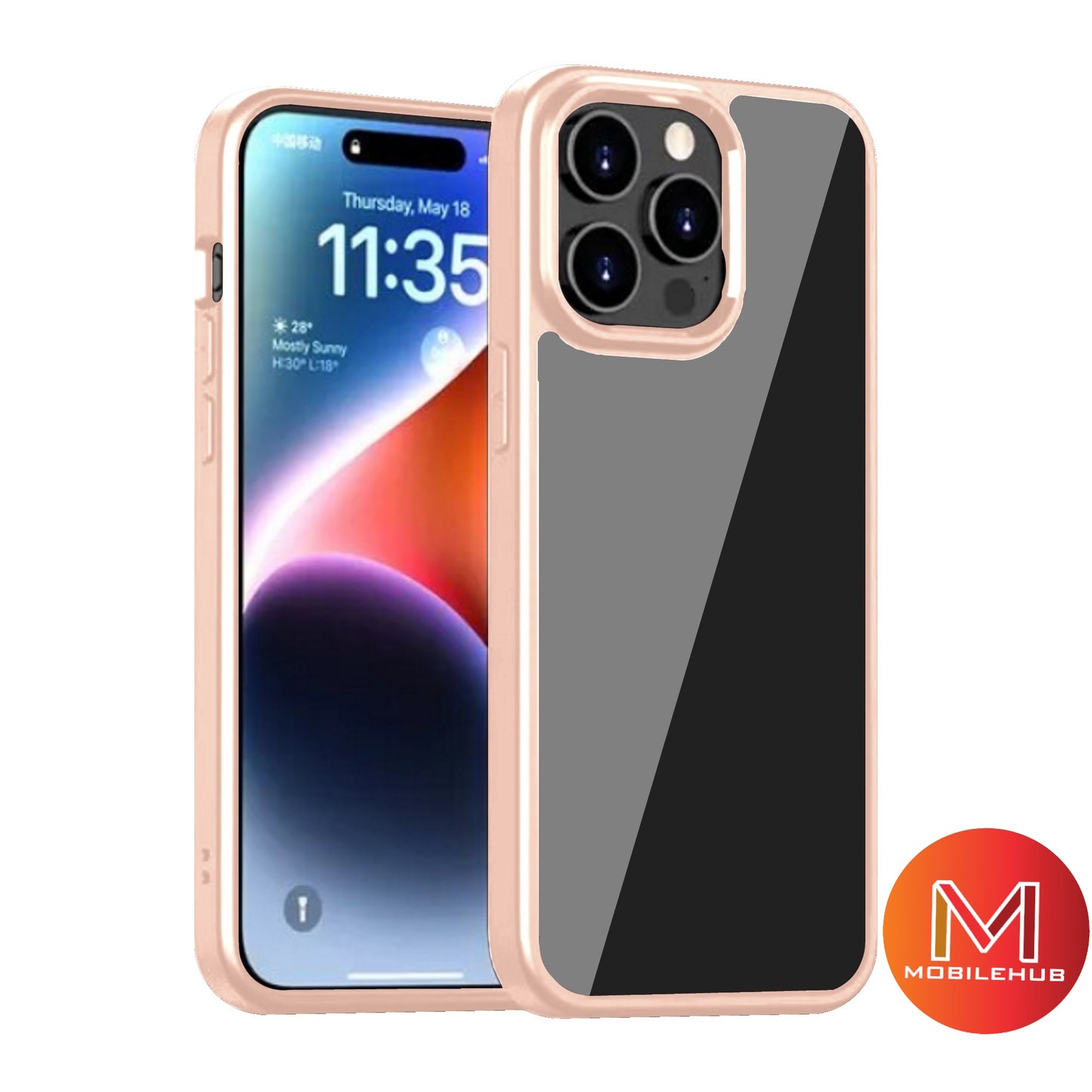 iPhone 15 / 15 Plus / 15 Pro / 15 Pro Max Clear Bumper Shockproof Case