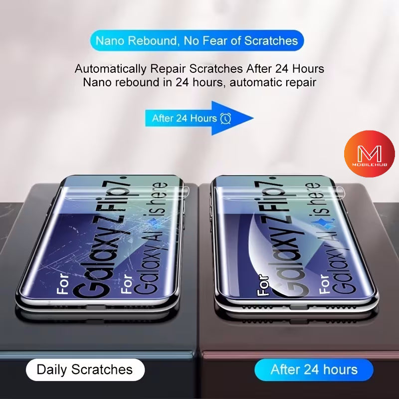 Samsung Z Flip 7 TPU Bendable Screen Protector 3 in 1 (Clear)