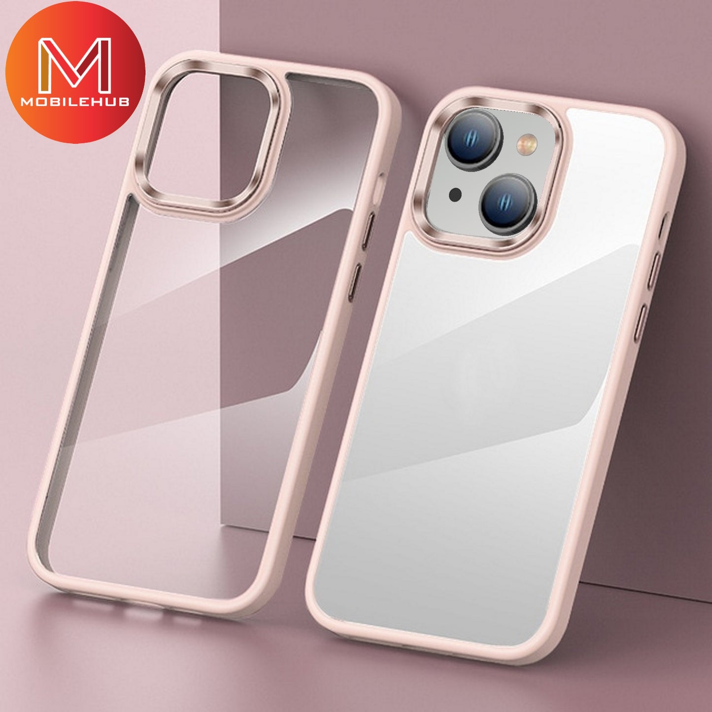 iPhone 13 / 13 Pro /13 Pro Max / 14 / 14 Pro / 14 Pro Max Ultra Clear Bumper Shockproof Case (Copy)