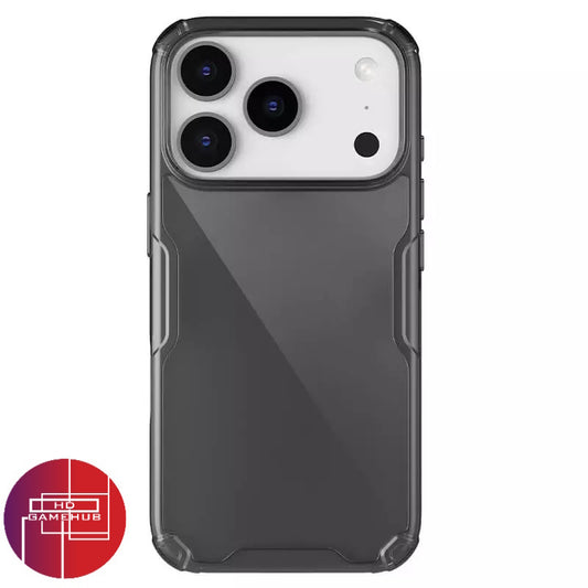 iPhone 18 Pro / 18 Pro Max Nillkin Nature TPU Case (Clear / Smoke Grey)