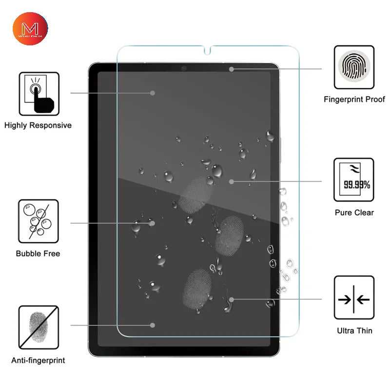 Samsung Tab A11 / A11 Plus Premium Tempered Glass Screen Protector (Clear)