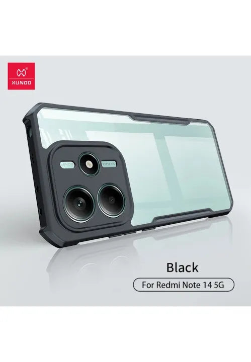 Xiaomi Mi 14T , Mi 14T Pro , Redmi Note 14 4G XUNDD Beetle Magnetic Shockproof Case (Black) (MagSafe)