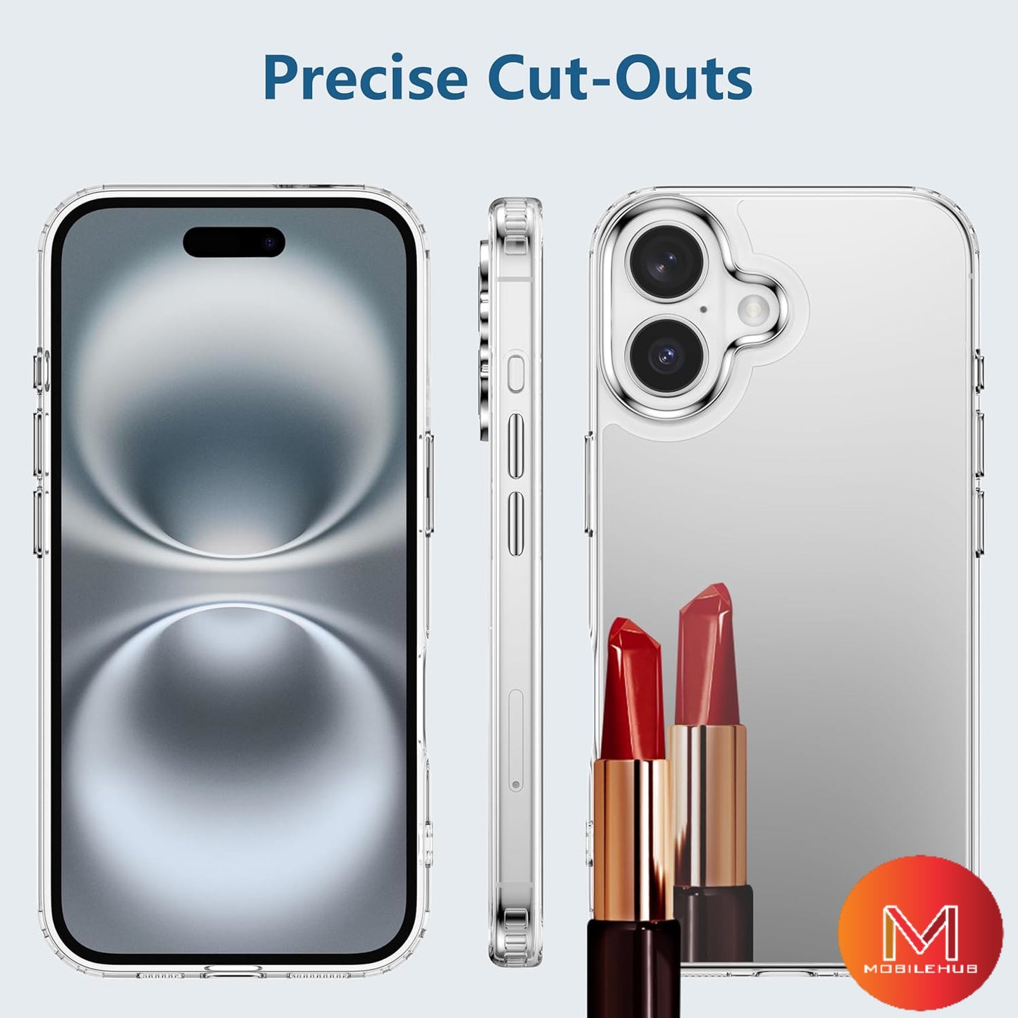 iPhone 17 Series Premium Full Back Mirror shockproof case