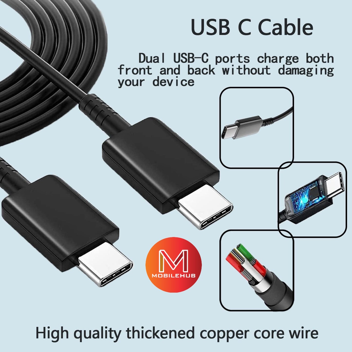 Samsung 45w Ultra Fast Charger with Type-C Cable