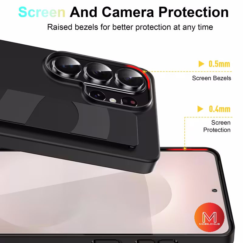 Samsung S26 / S26 Plus / S26 Ultra Premium Wrist Strap Grip Shockproof Case