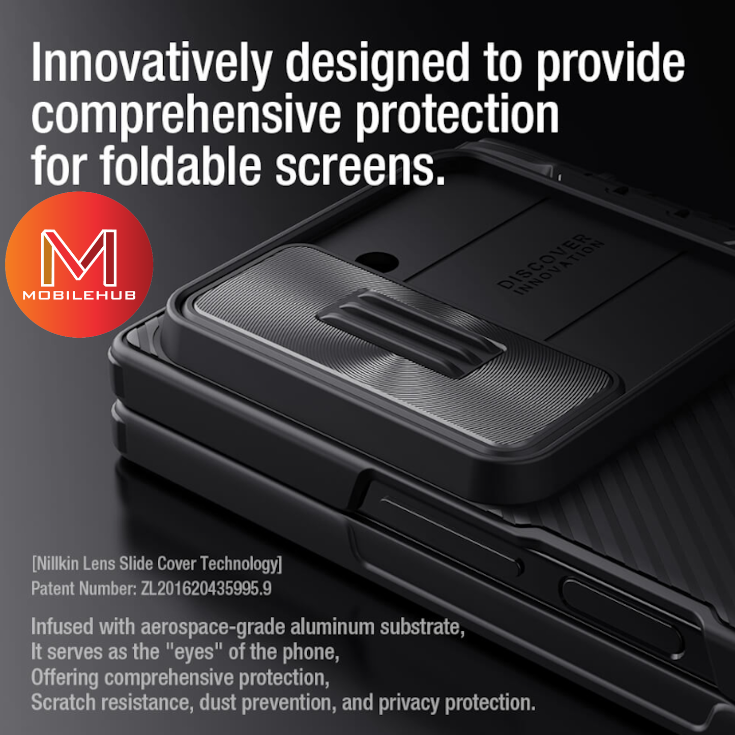 Samsung Z Fold6 Nillkin CamShield Fold with Hinge Protector Shockproof Case