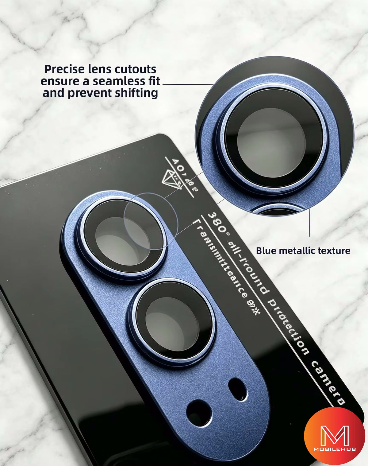 iPhone 18 Duo Alloy Camera Lens Screen Protector (3 Colors Available) iPhone Duo