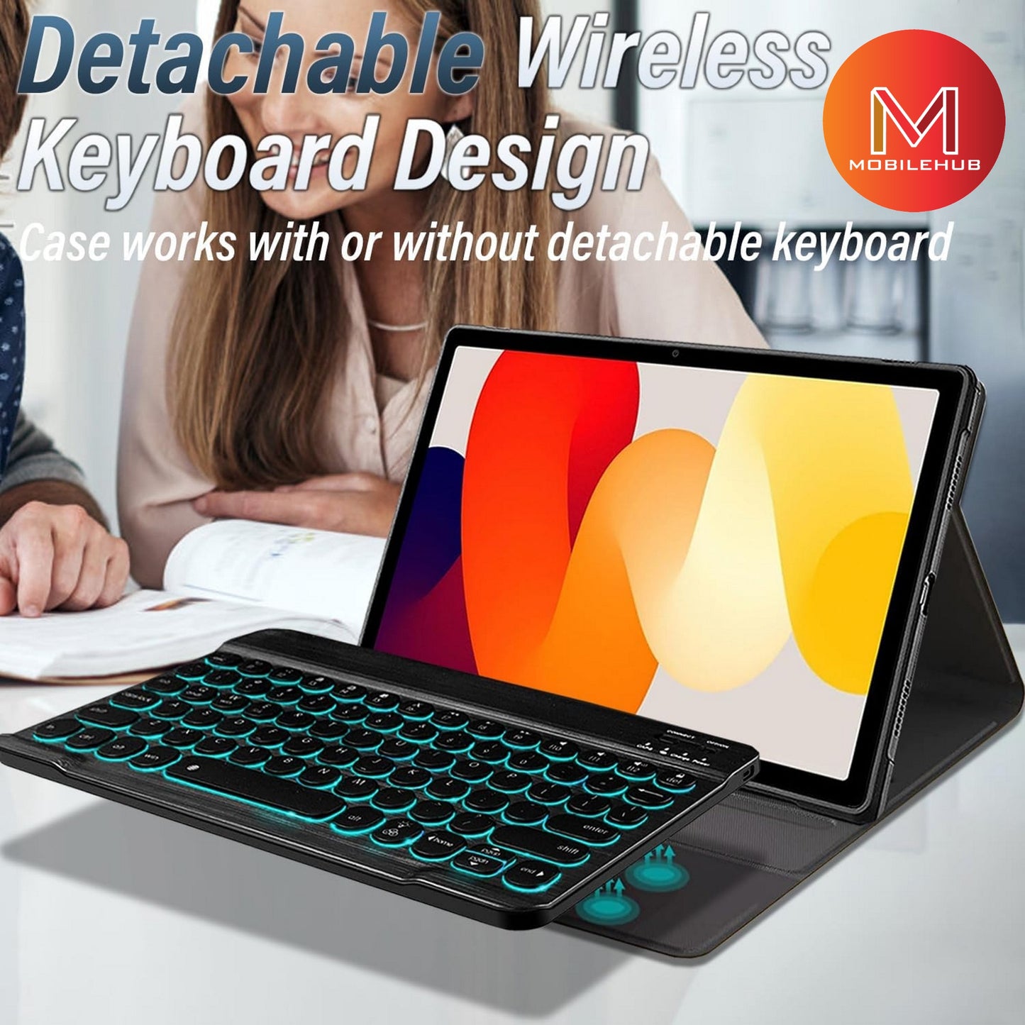 Xiaomi Redmi Pad Se Wireless Bluetooth Keyboard Case