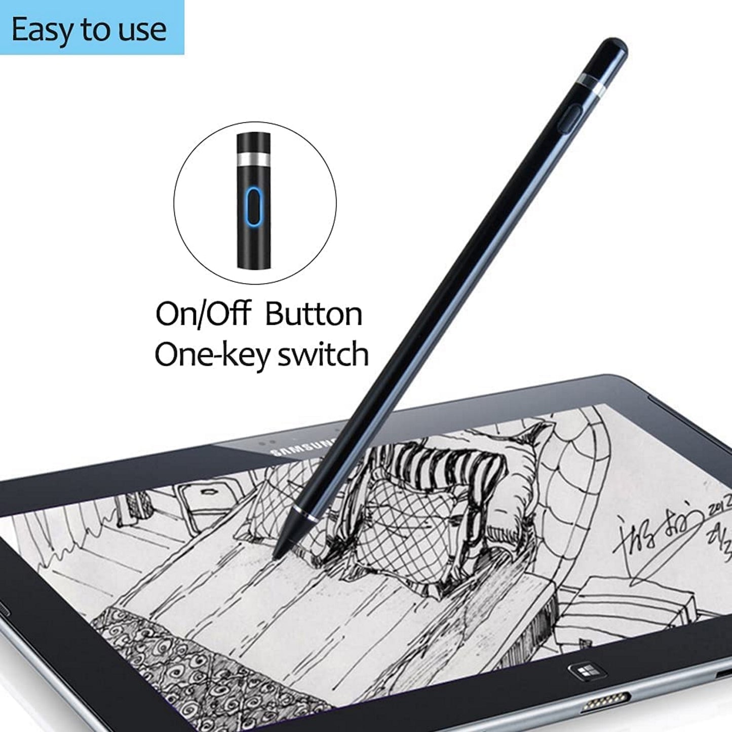 Universal Pen Stylus Pencil for iPad / Tablets / Mobile Phones / iPhone , Samsung , Huawei